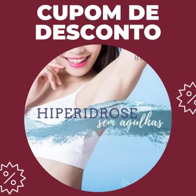 Hiperidrose sem Agulhas cupom de desconto